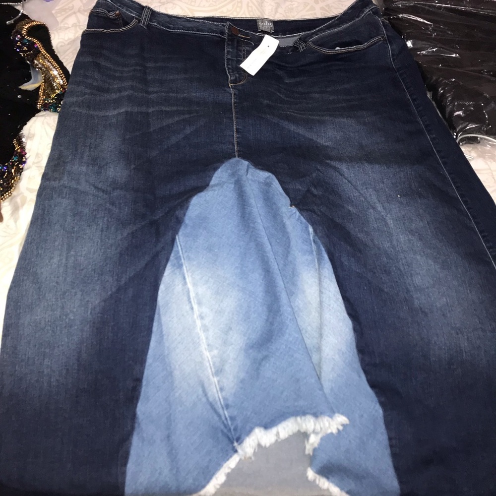 Denim long skirt. New York and company